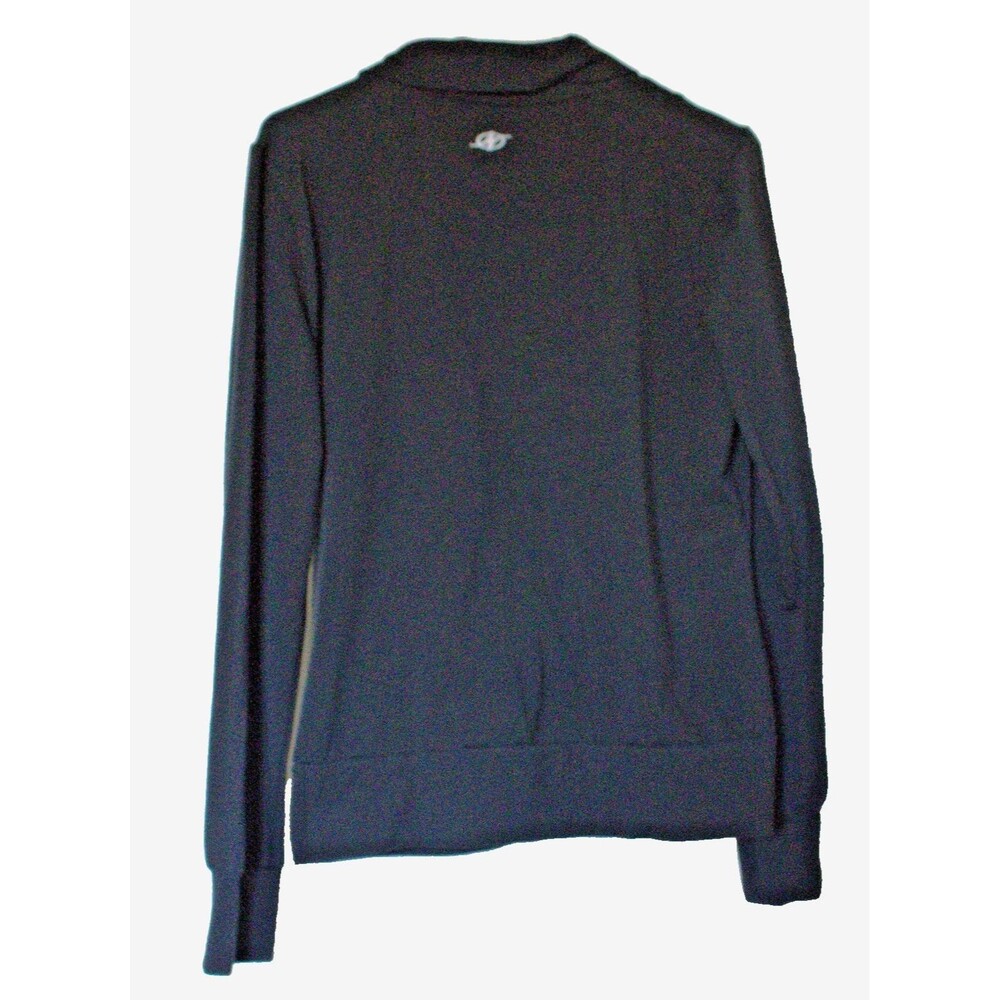 NordicTrack Activewear Crossover Draped‎ Front Top Black Womens M - Picture 5 of 8